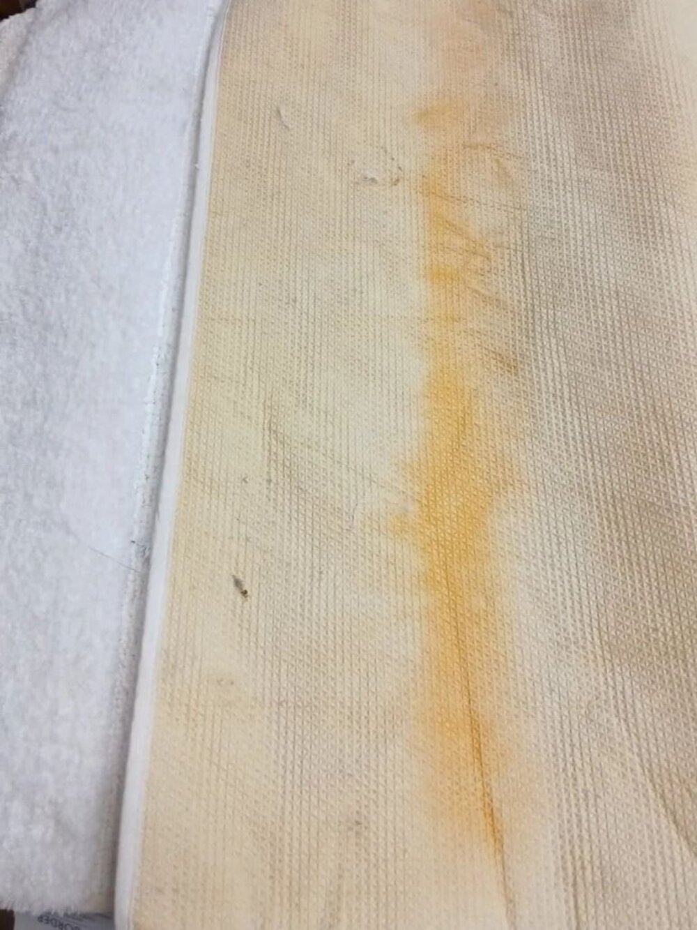 waffle-weave bath mat